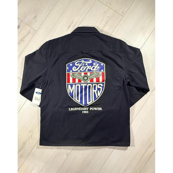 Ford Other - NWT Ford Motors 'Legendary Power 1903" Mechanic Style Work Jacket Size Medium